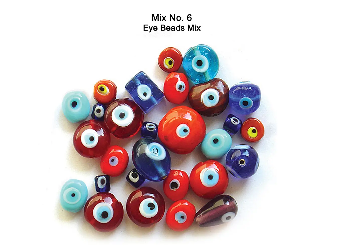 Eye Beads Mix